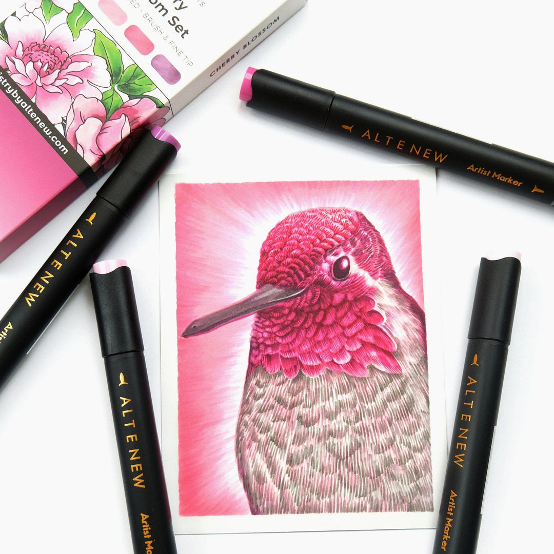 Artist Alcohol Markers Warm Gray Set