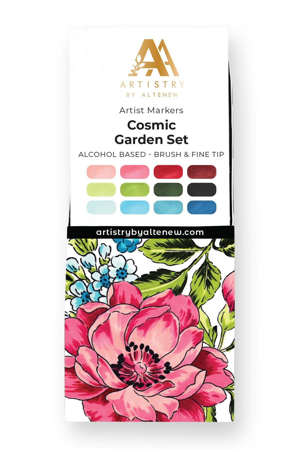 Cosmic Garden Artist Alcohol Markers Set A