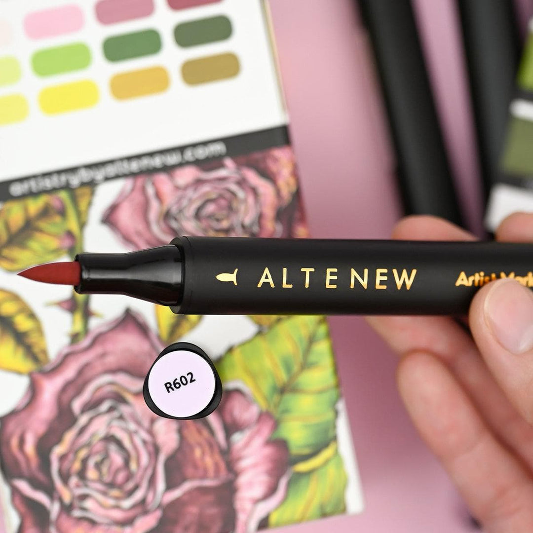 Firewood Garden Artist Alcohol Markers Set M