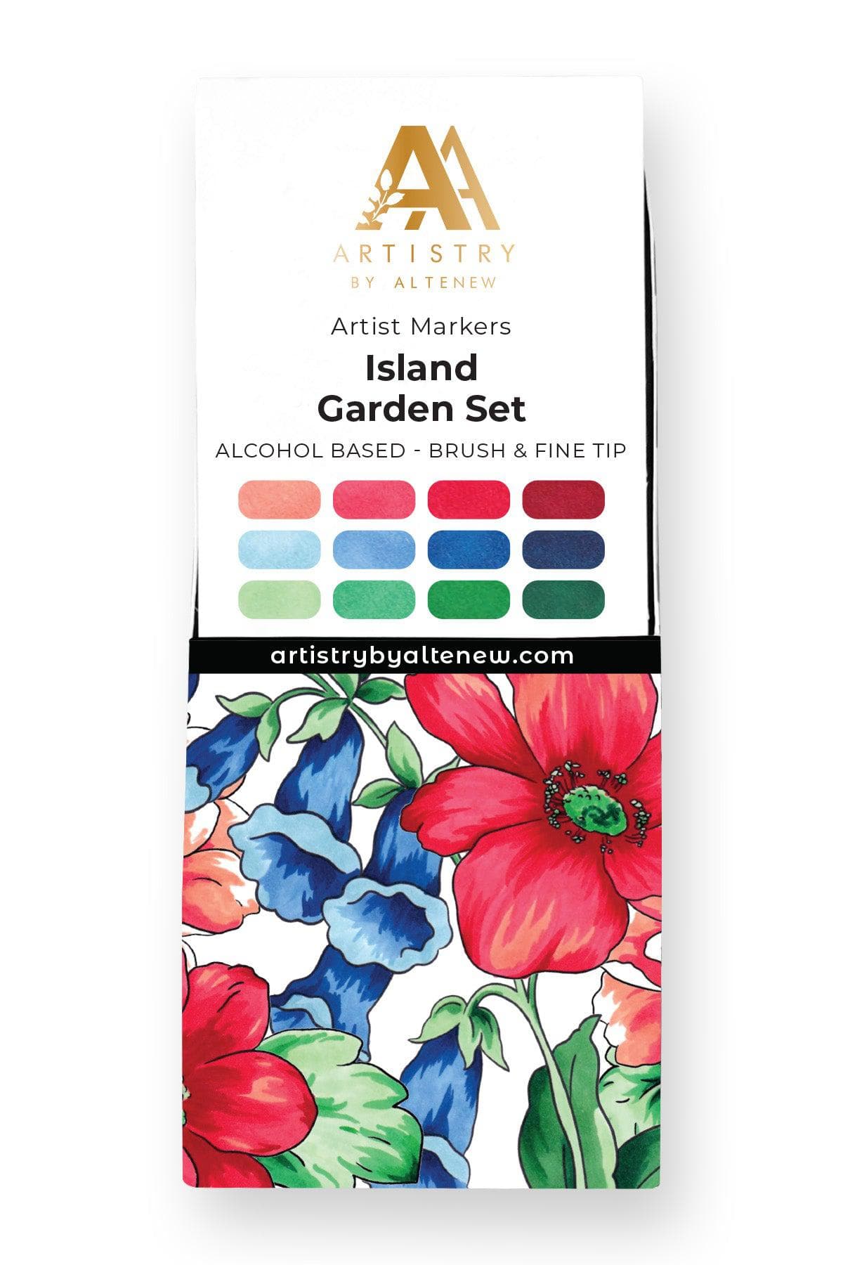 Island Garden Artist Alcohol Markers Set H Island Garden Artist Alcohol Markers Set H
