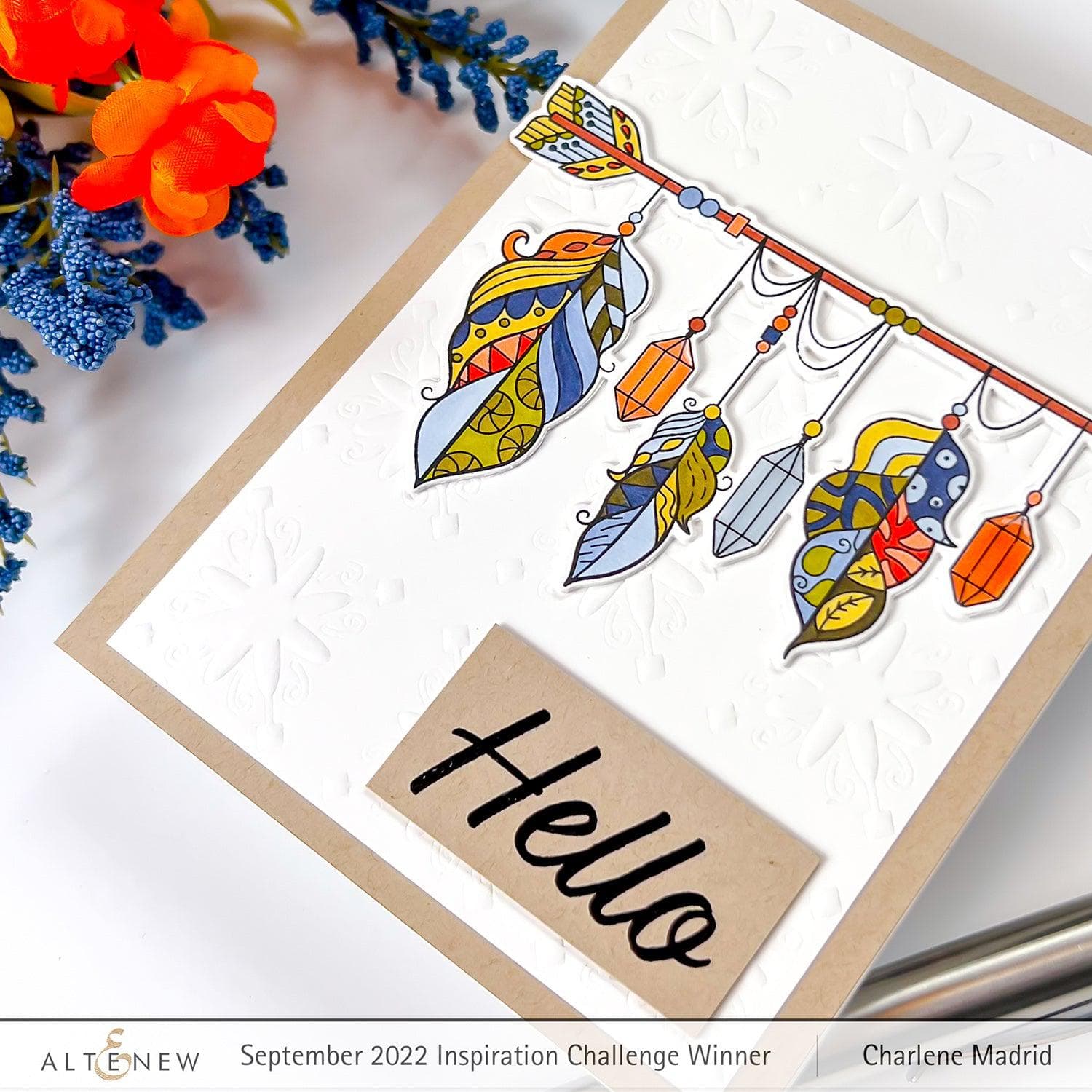 SUEDE EMBROIDERY BOOKMARK KIT – Gale Nation