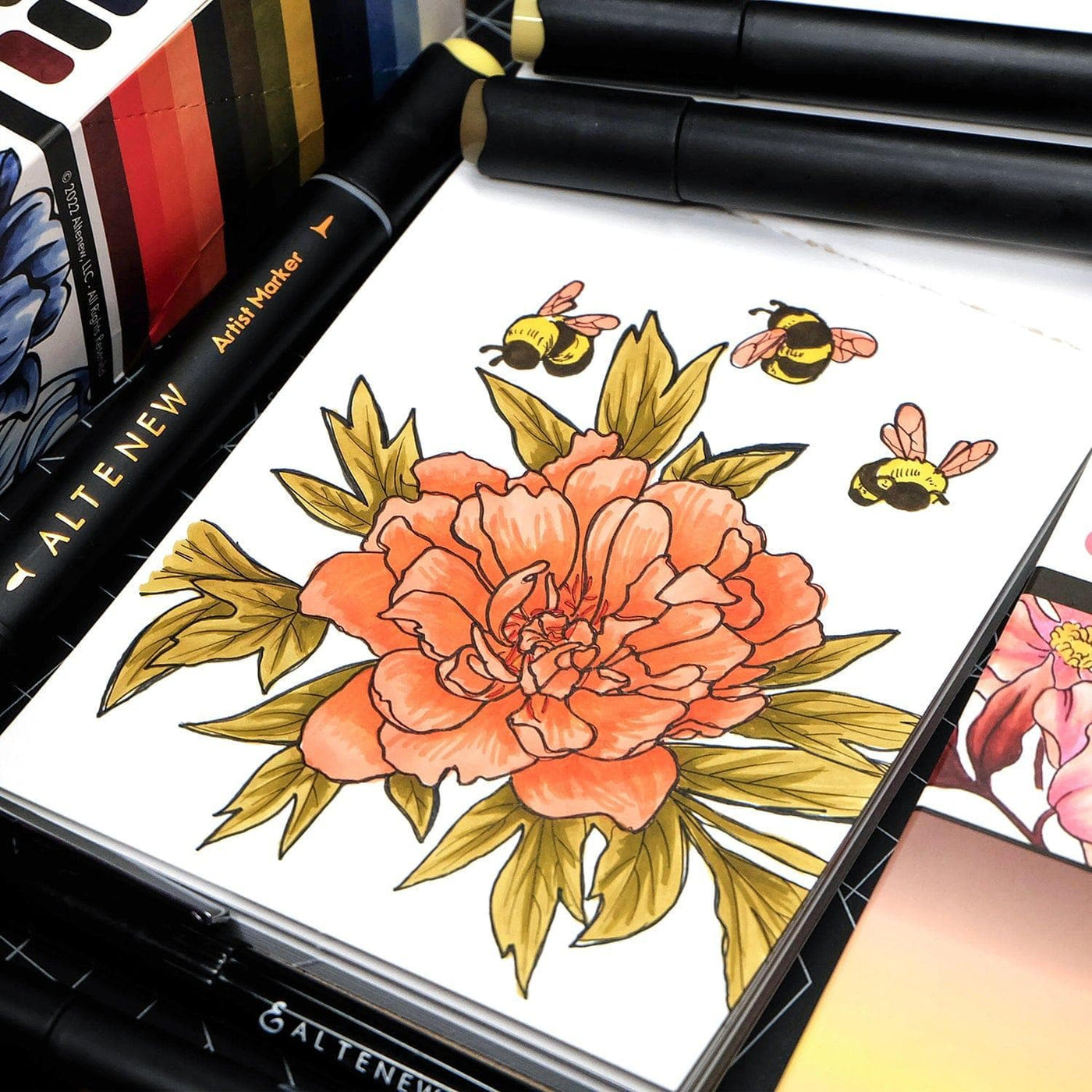 Mystic Garden Artist Alcohol Markers Set J