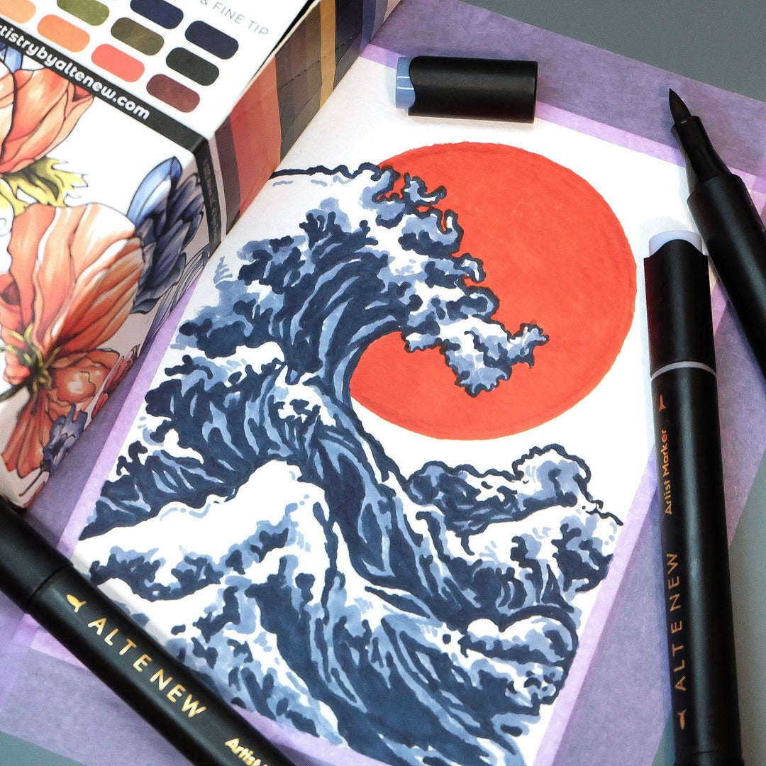 Altenew Mystic Garden Artist Alcohol Markers Set J