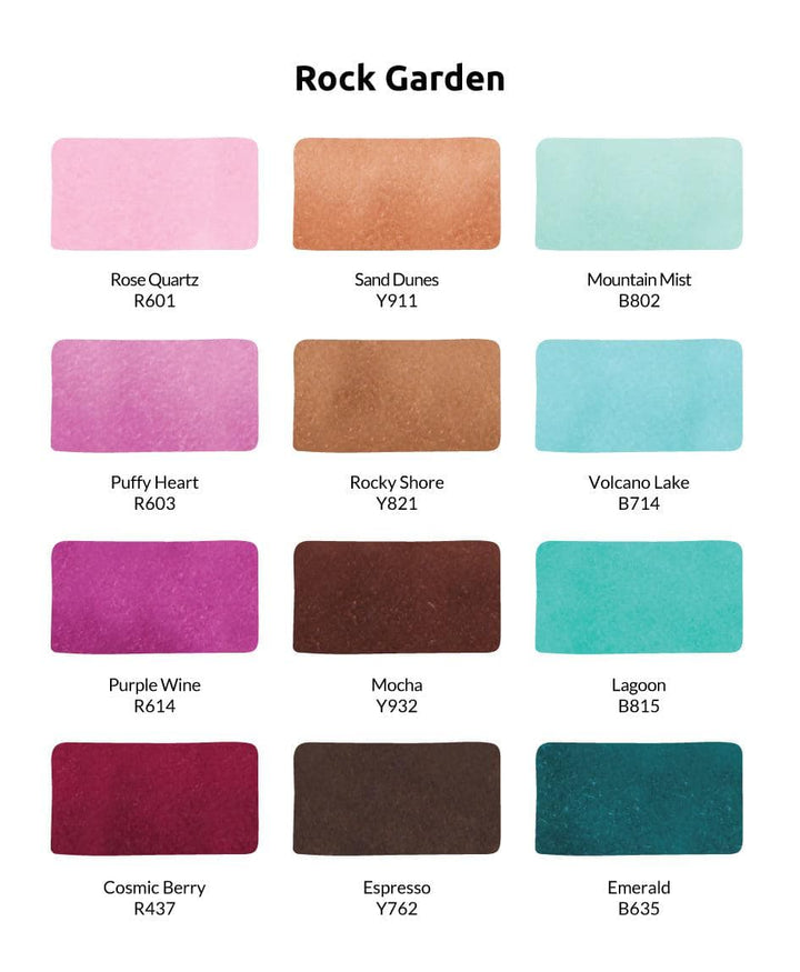 Rock Garden Artist Alcohol Markers Set D