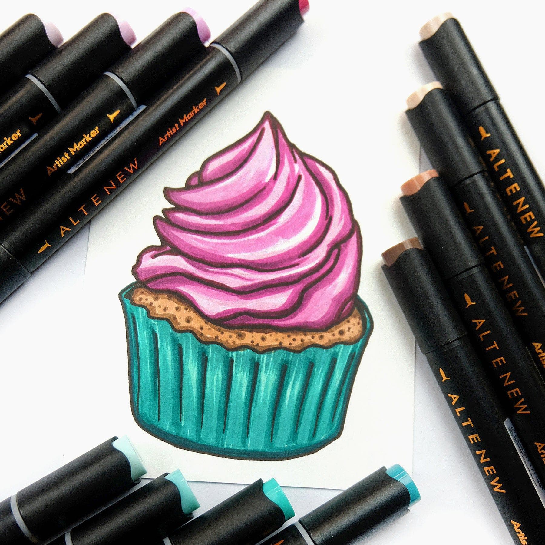 Rock Garden Artist Alcohol Markers Set D | Altenew