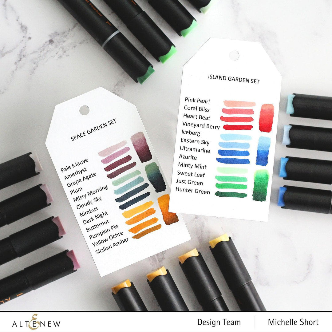 Be Creative Arts Crafts Alcohol Markers Space Garden Artist Alcohol Markers Set I