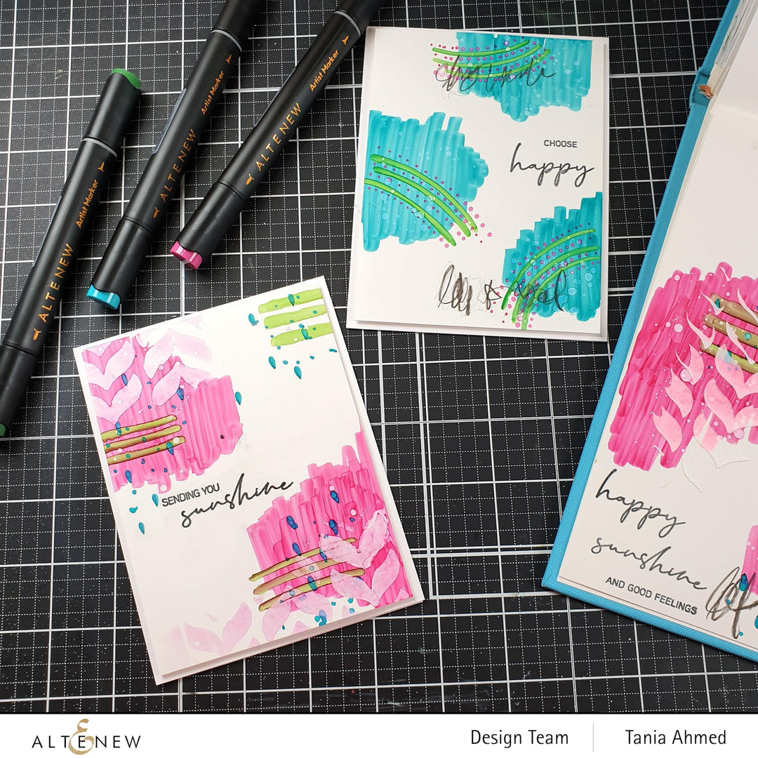 Be Creative Arts Crafts Alcohol Markers Sunshine Valley Garden Artist Alcohol Markers Set F