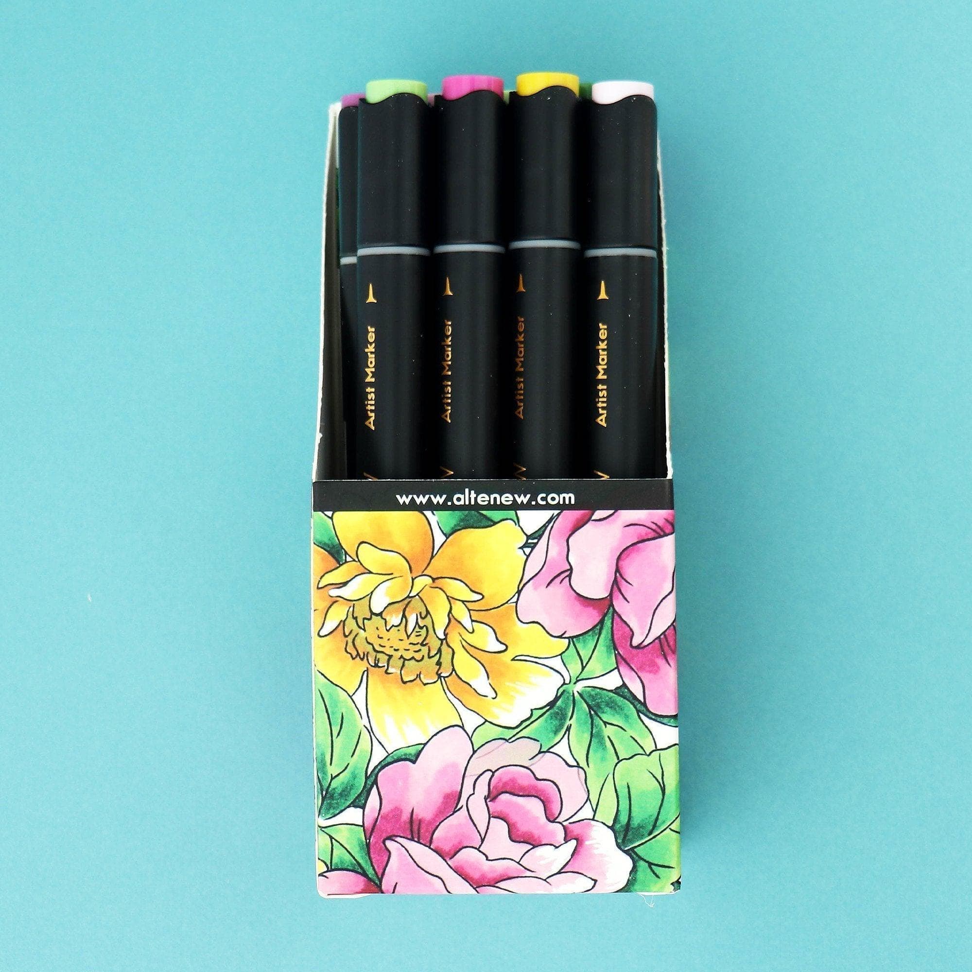 Sunshine Valley Garden Artist Alcohol Markers Set F | Altenew