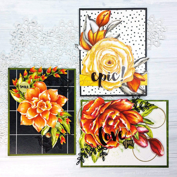 Be Creative Arts Crafts Alcohol Markers Tropical Garden Artist Alcohol Markers Set E