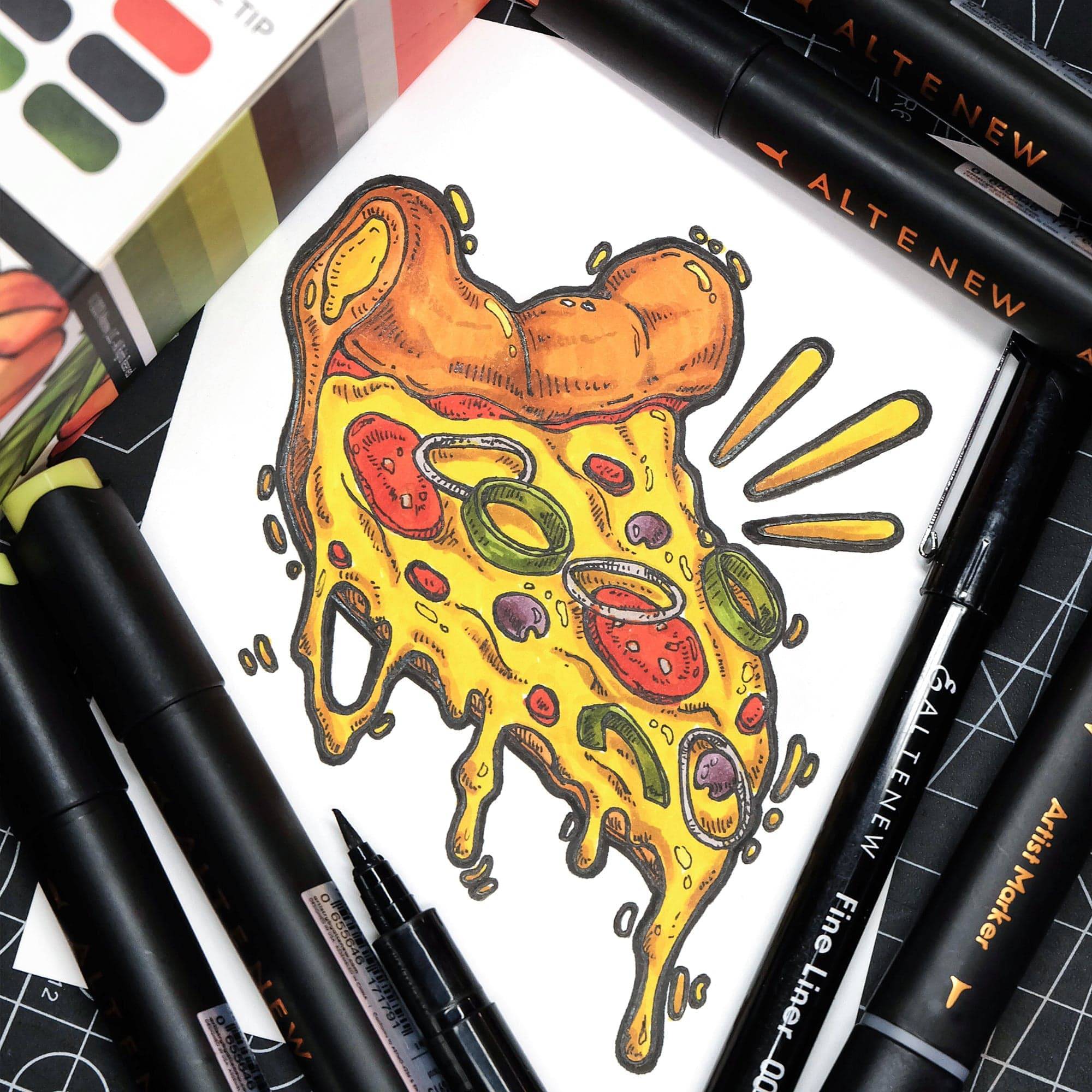Tropical Garden Artist Alcohol Markers Set E | Altenew