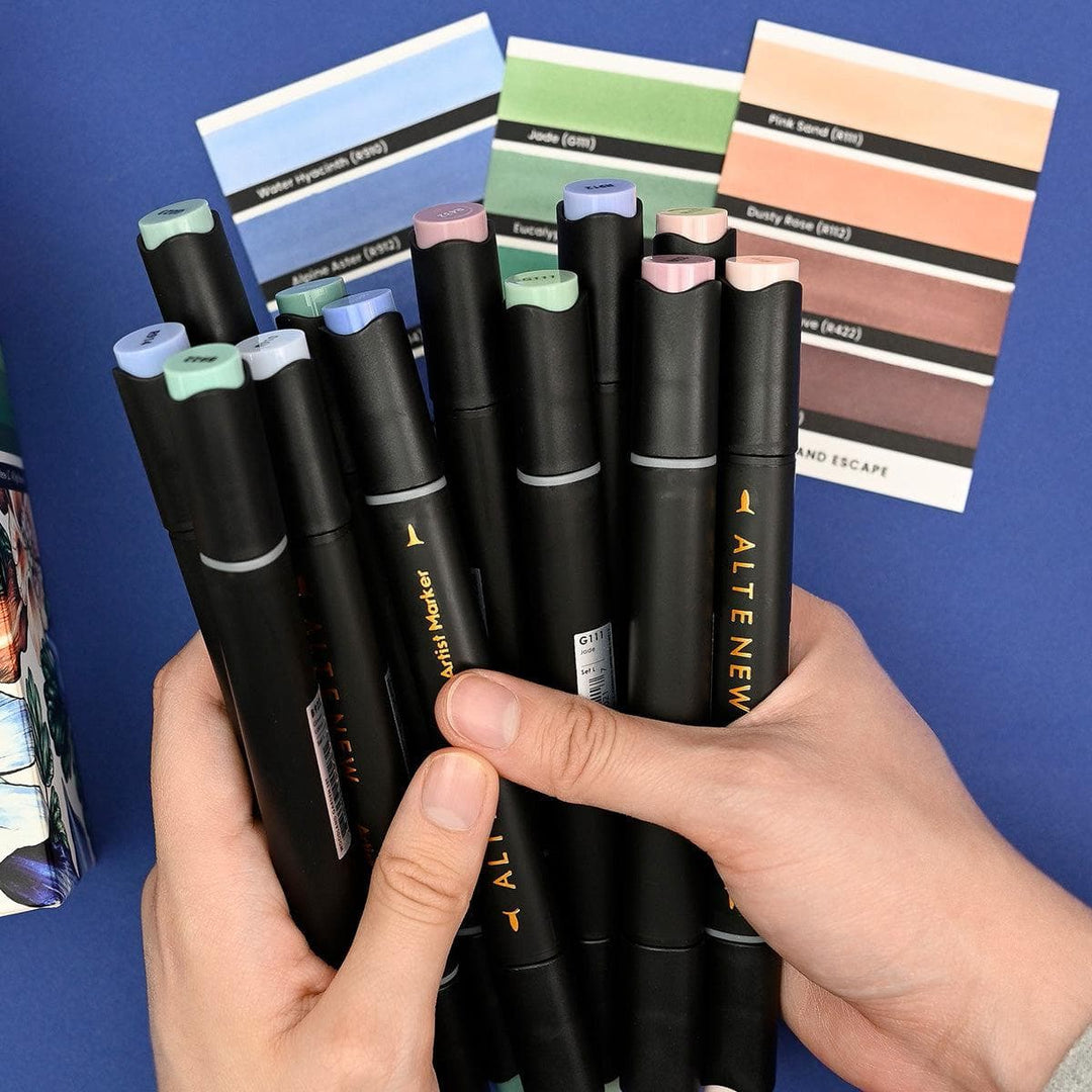 Woodland Garden Artist Alcohol Markers Set L