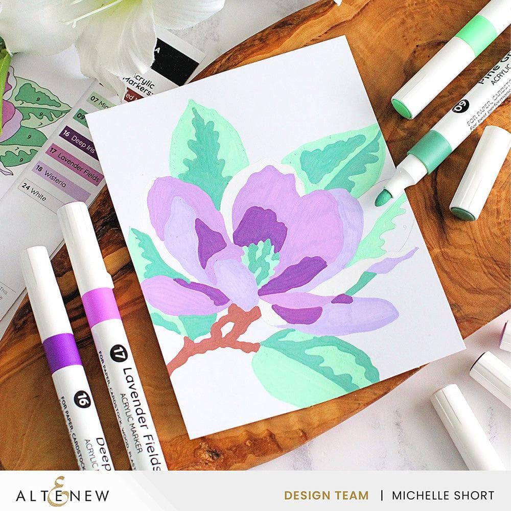 Altenew Acrylic Marker 24 Color Set Vol. 1 alt7745 – Simon Says Stamp
