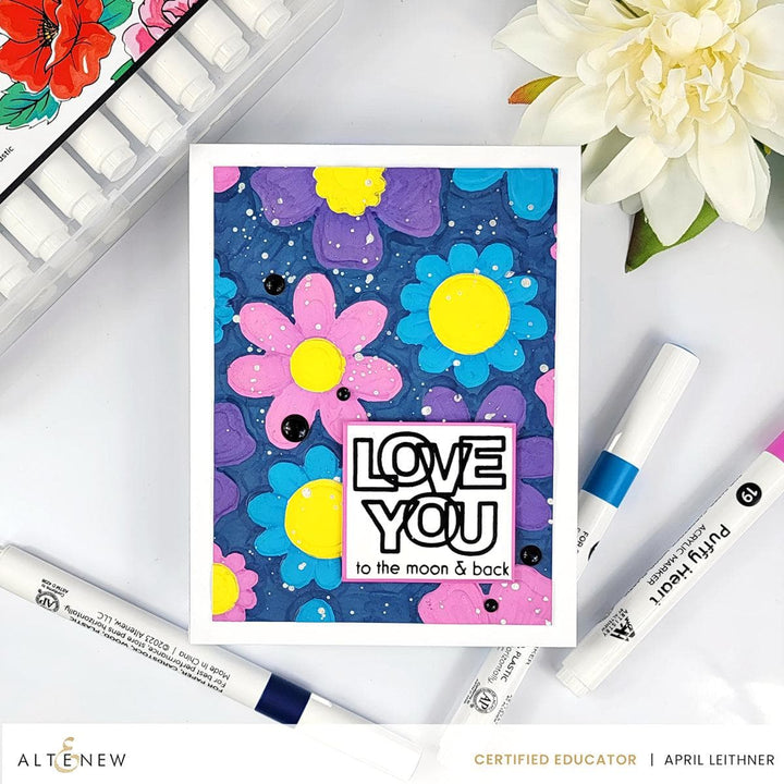 Acrylic Marker 24 Color Set - Vol. 1