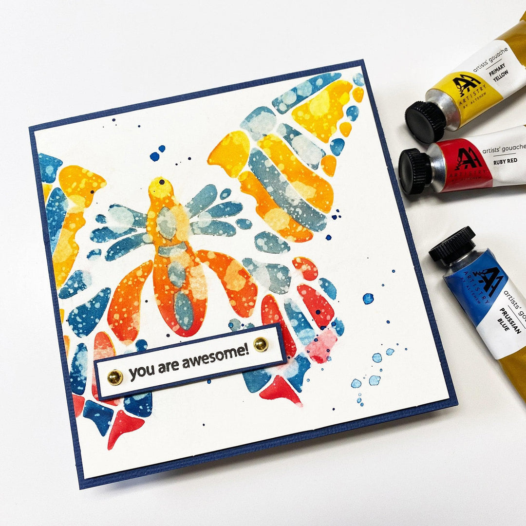 Be Creative Arts Crafts Art Materials Artists' Gouache Set - Strolling Through New York