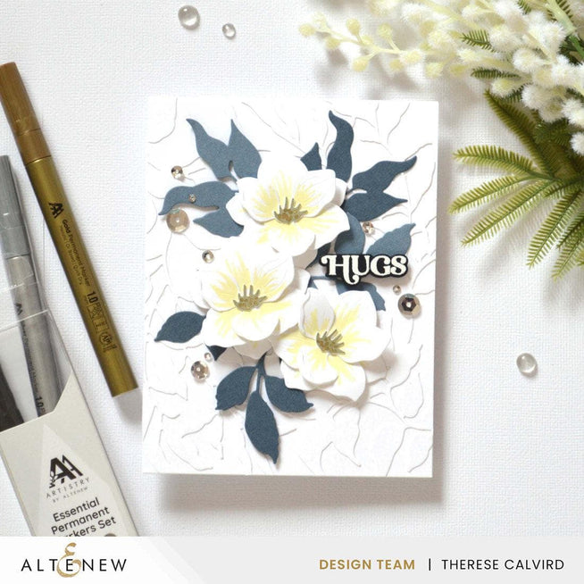 Altenew Ultimate Acrylic Marker Duo set featuring two vibrant acrylic markers for art and craft projects.