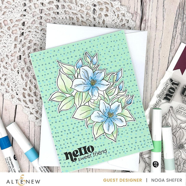 Altenew Ultimate Acrylic Marker Duo set with two vibrant acrylic markers for art and craft projects.