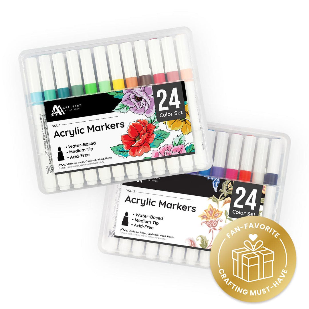Ultimate Acrylic Marker Duo
