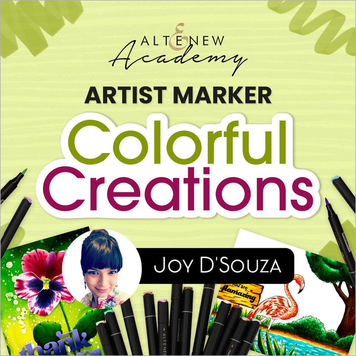 Artist Marker Colorful Creations with Joy D'Souza