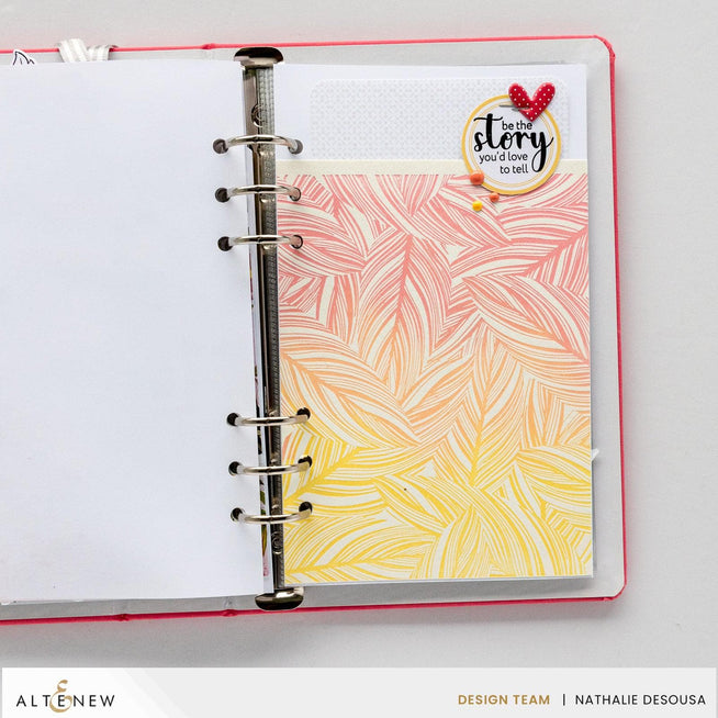Altenew Flourishing Florals & Foliage Betterpress Plate Bundle with intricate floral and foliage designs for crafting.