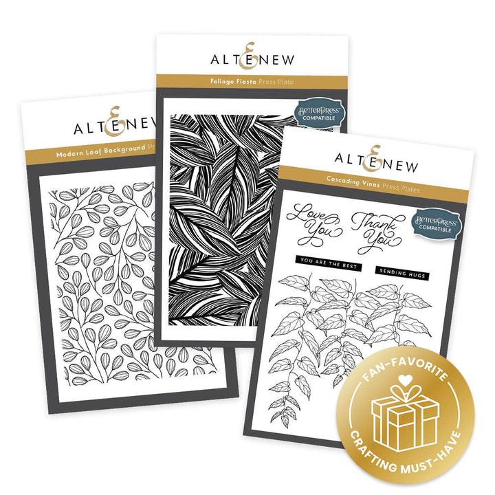 Leafy Luxe Press Plate Bundle
