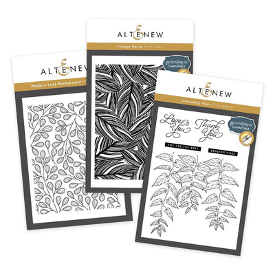 Leafy Luxe Press Plate Bundle