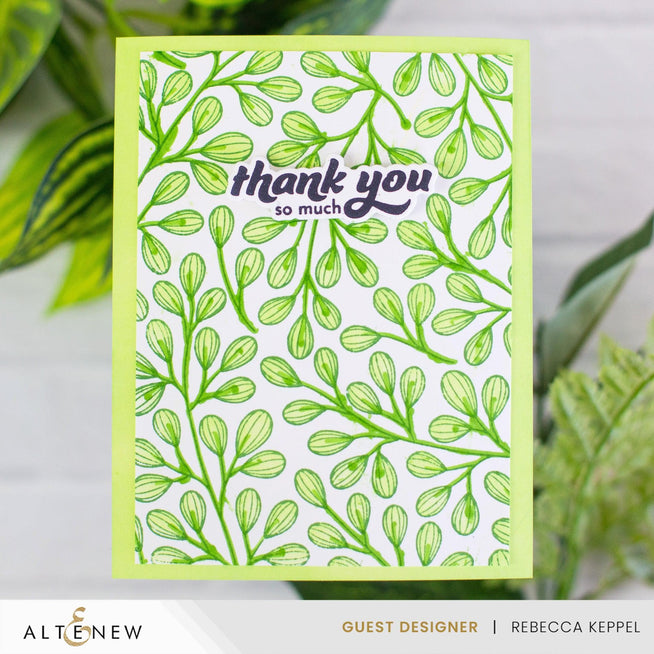 Altenew Betterpress Seasonal Splendors Press Plate Bundle with floral and seasonal designs on white background.