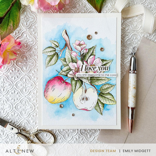 Altenew Seasonal Splendors Betterpress Plate Bundle with floral and seasonal designs for letterpress crafting and card making.