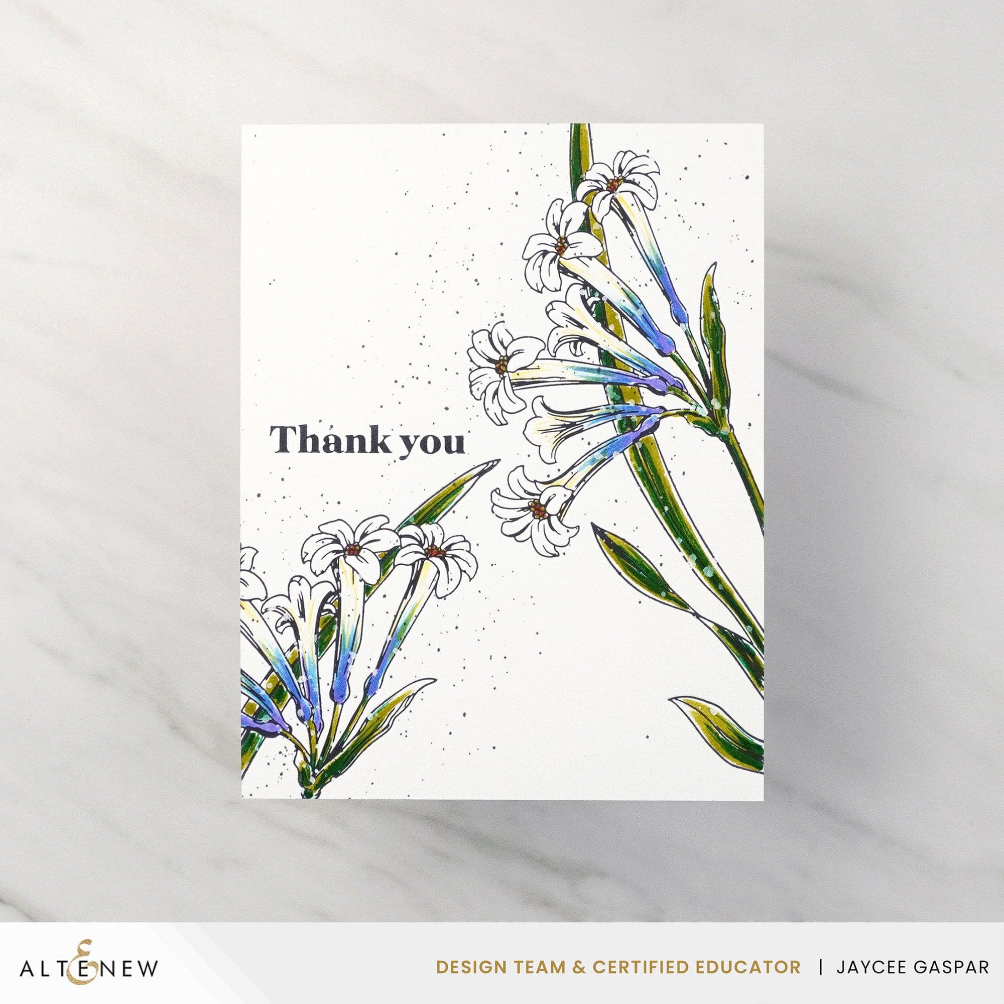 Wildflower Waltz Press Plate/Foil Plate Bundle | Altenew