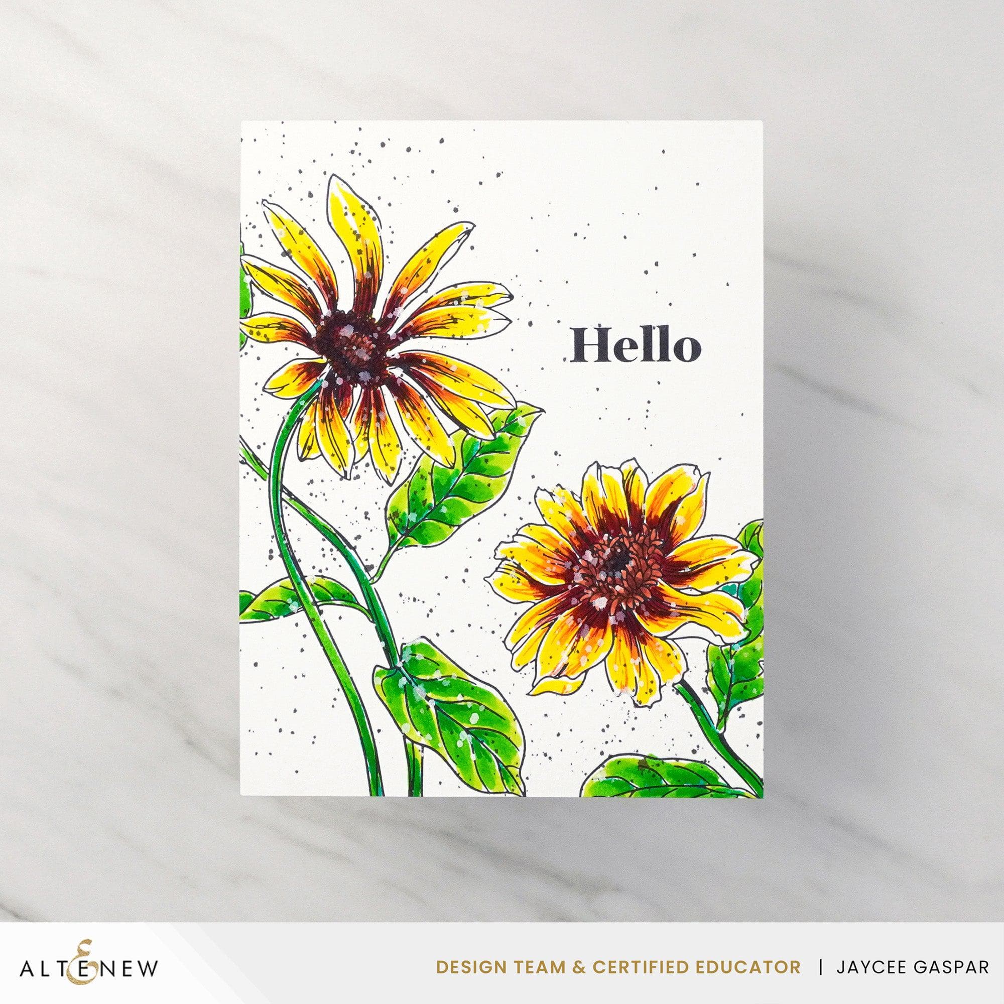 Wildflower Waltz Press Plate/Foil Plate Bundle | Altenew