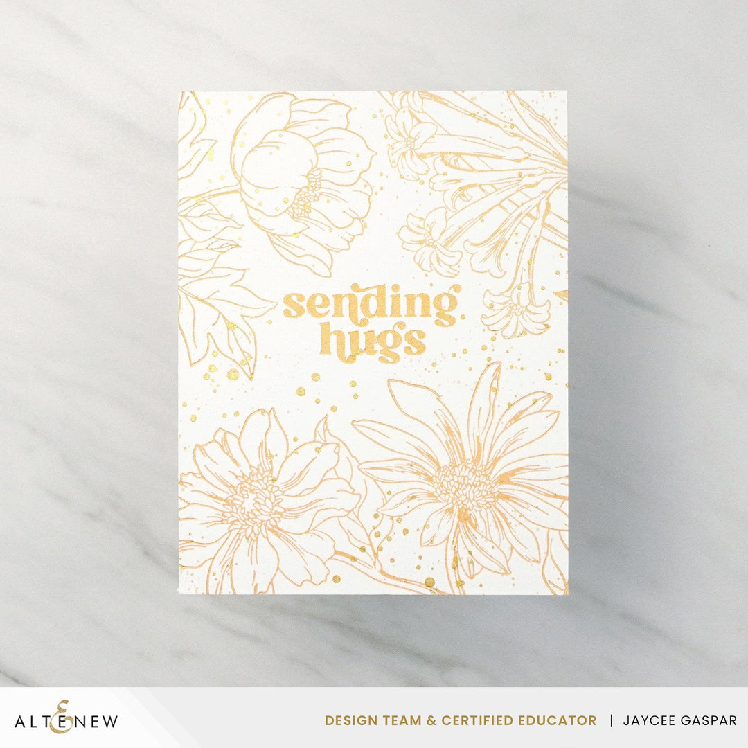 Altenew Betterpress Plate Bundle Wildflower Waltz Press Plate Bundle