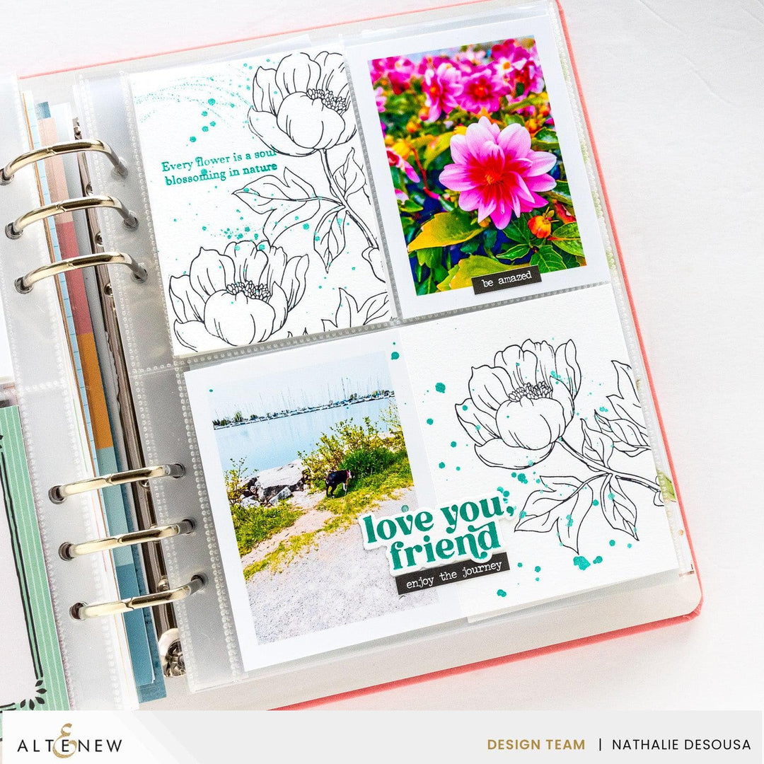 Altenew Betterpress Plate Bundle Wildflower Waltz Press Plate Bundle