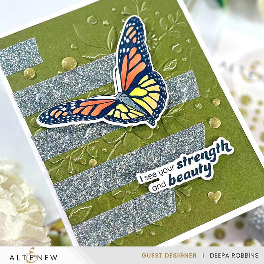 Beautiful Butterfly Press Plate Set