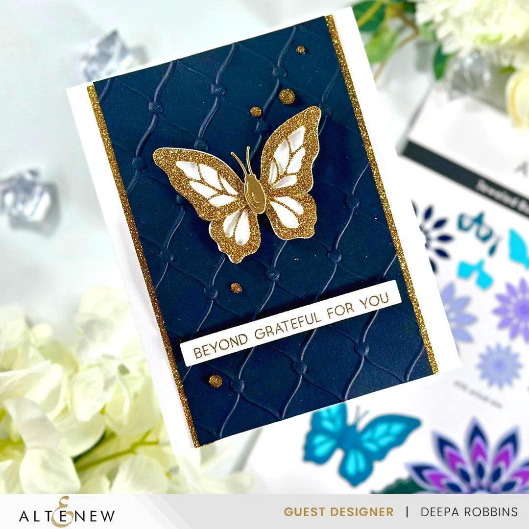 Beautiful Butterfly Press Plate Set