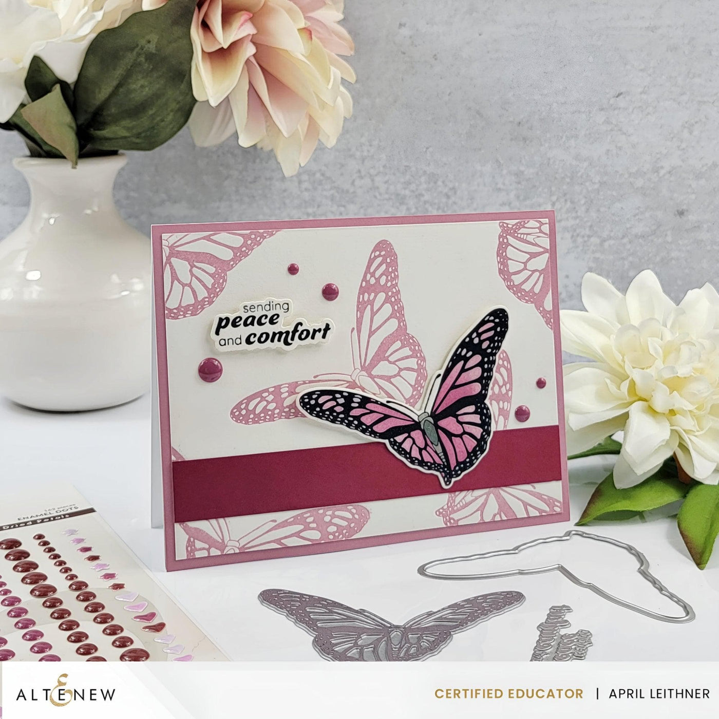 Beautiful Butterfly Press Plate Set