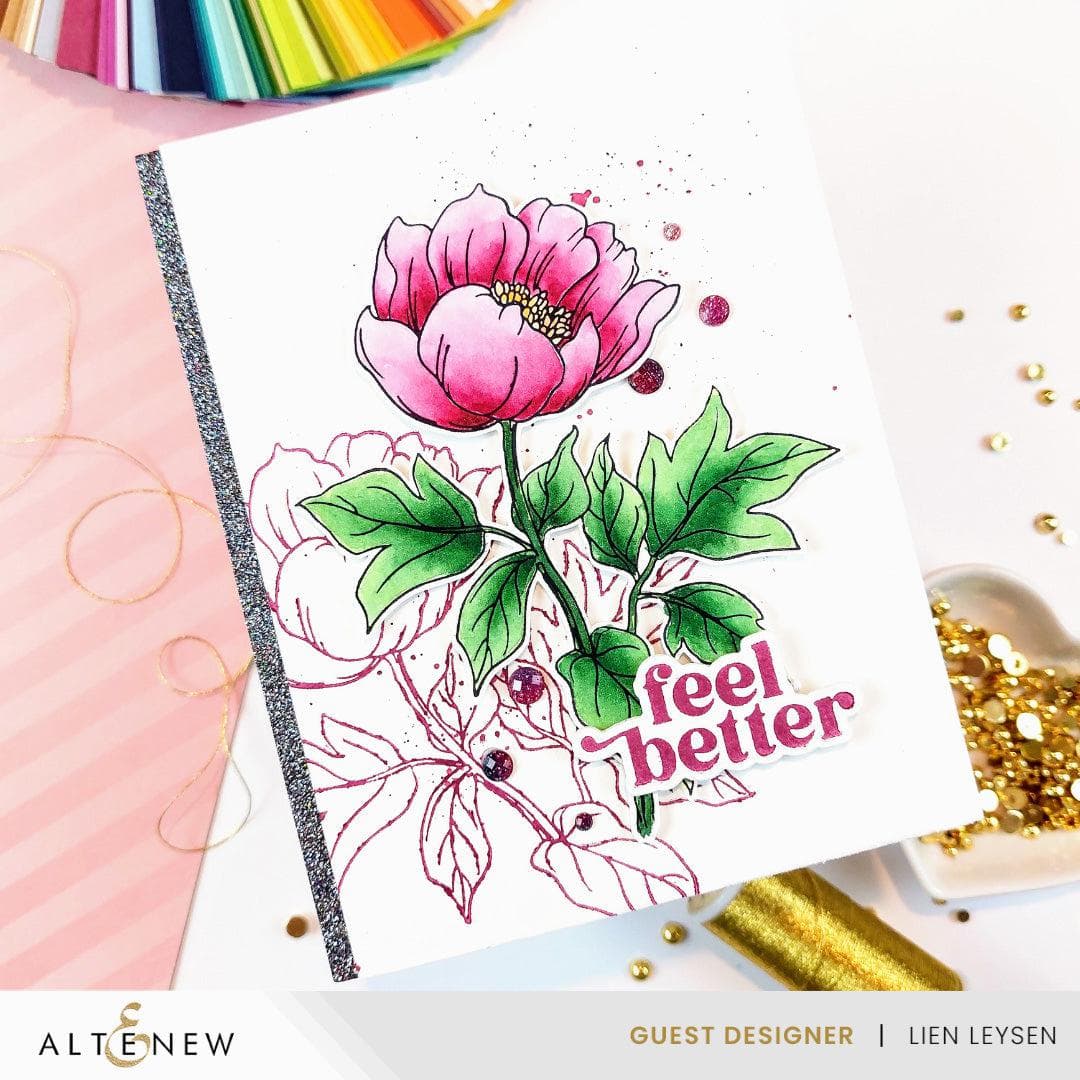 Spellbinders Betterpress Plates Billowing Flower Press Plates