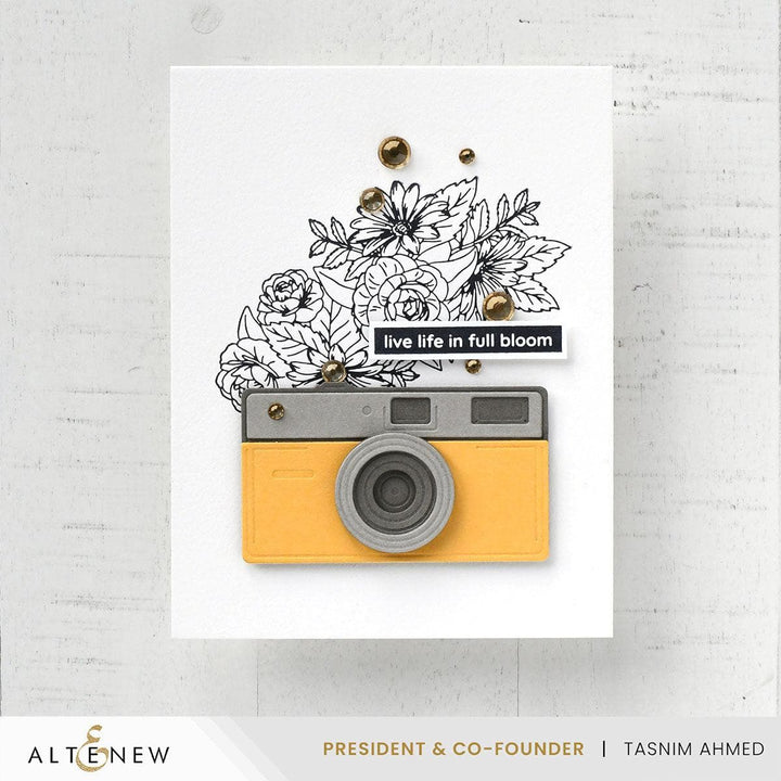 Blooming Floral Swag Press Plate Set