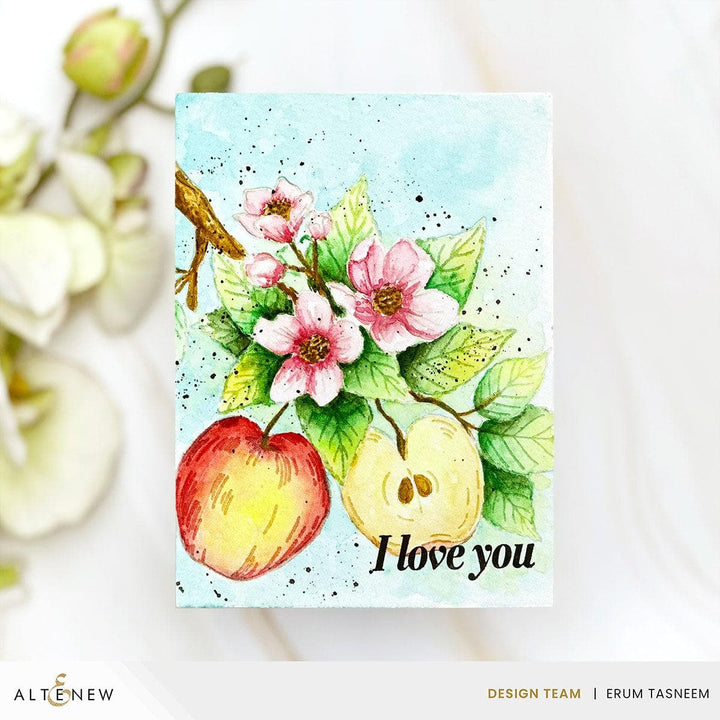 Blossoming Apple Press Plate Set