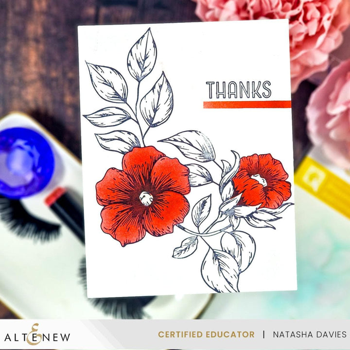 Blossoming Bouquet Press Plate Set