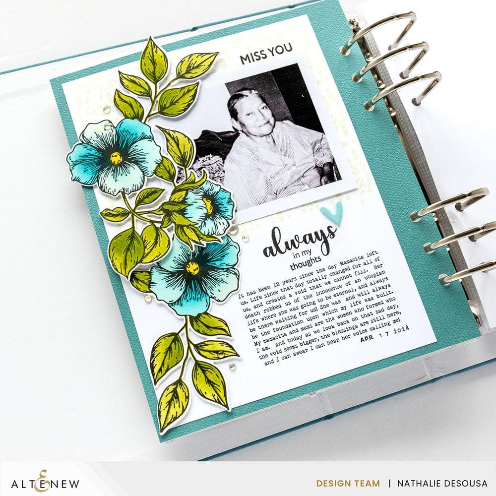 Blossoming Bouquet Press Plate Set