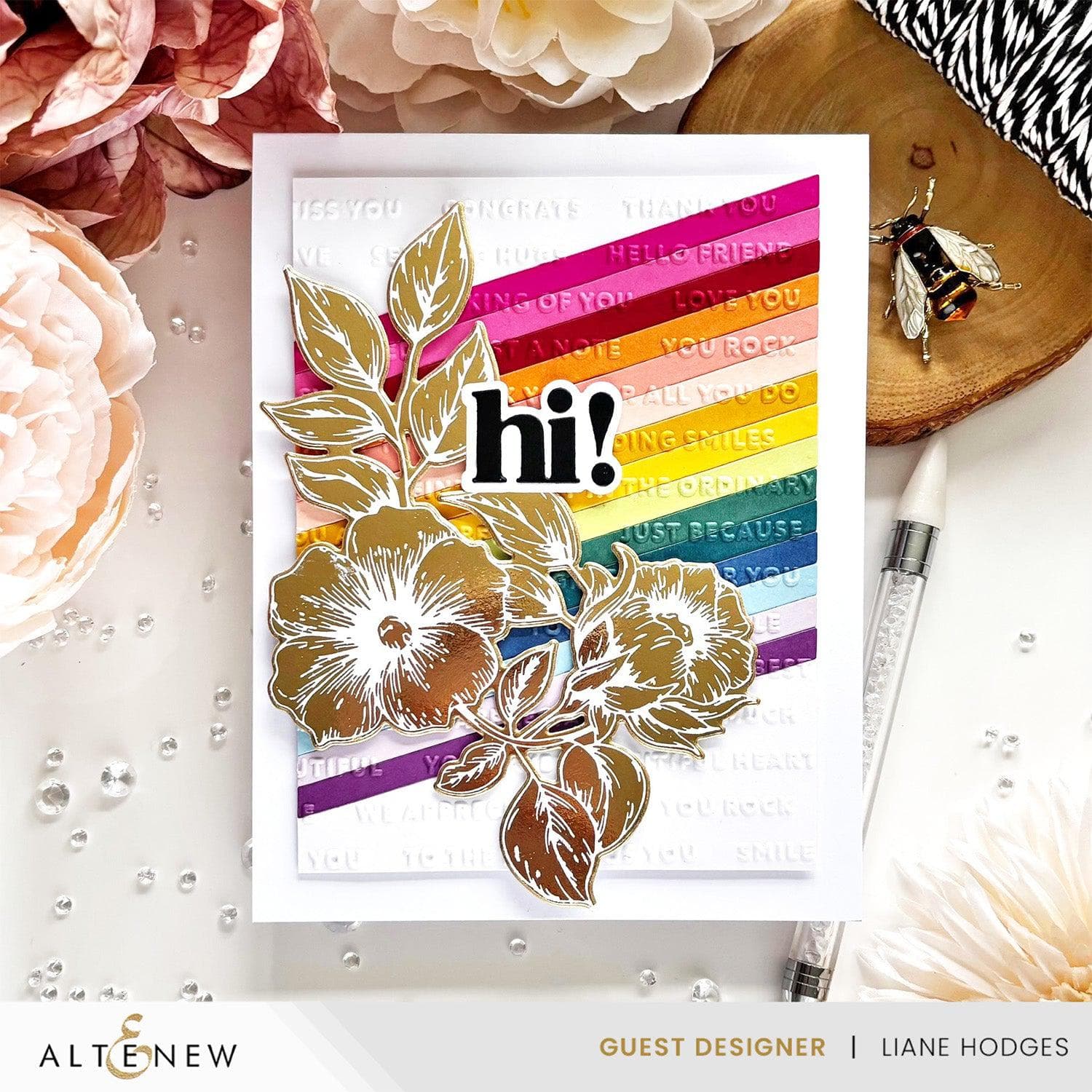 Blossoming Bouquet Press Plates/Foil Plates | Altenew