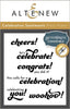 Celebration Sentiments Press Plates/Foil Plates