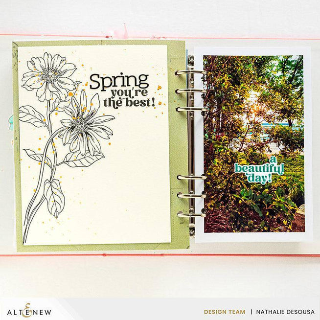 Altenew Classical Sentiments Betterpress Plate Set with intricate floral and sentiment designs for crafting and printing projects.