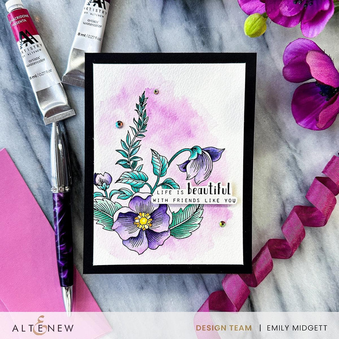 Dainty Flower Garden Press Plates