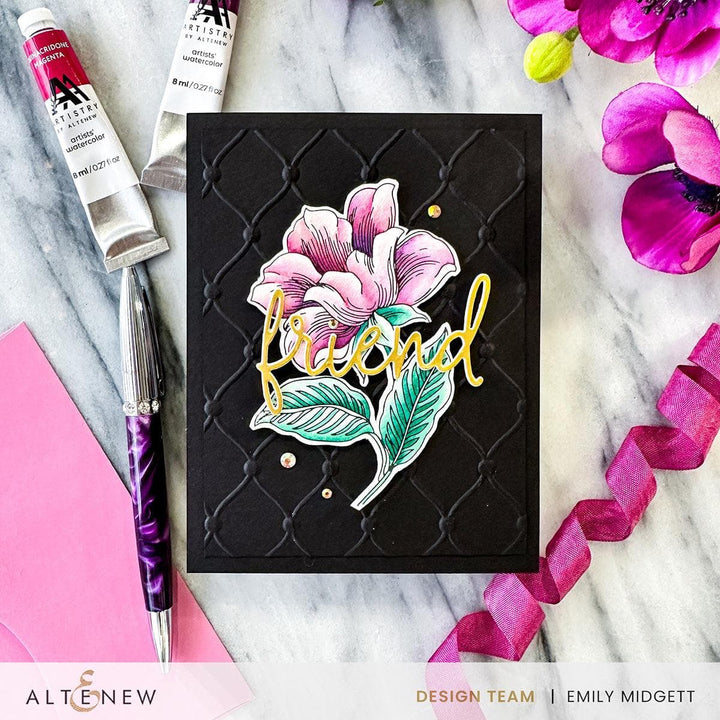 Dainty Flower Garden Press Plates