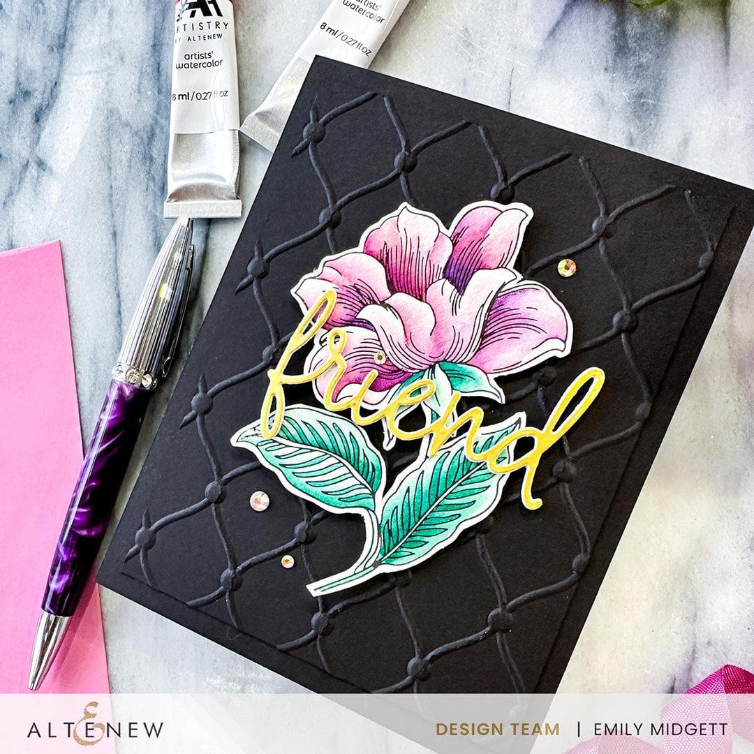 Dainty Flower Garden Press Plates