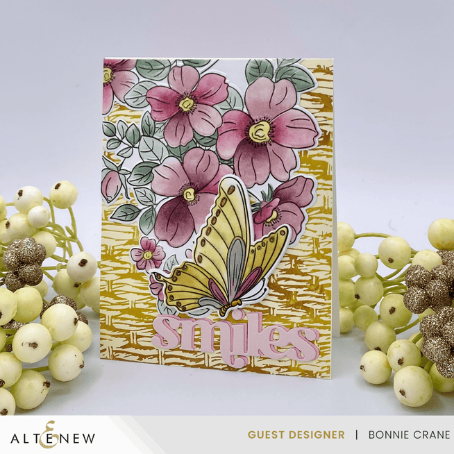 Altenew Essential Textures Basketweave Press Plate Set for Betterpress, featuring textured basketweave design for crafting and embossing.