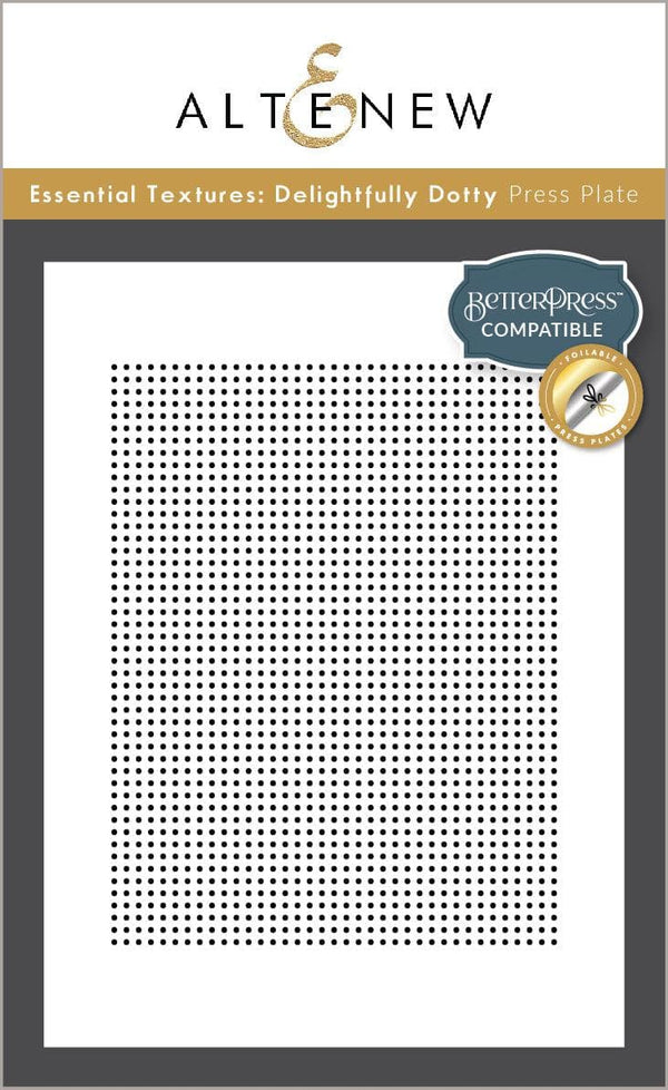 Essential Textures: Delightfully Dotty Press Plate
