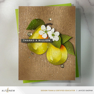 Essential Textures: Fine Woodgrain Press Plates/Foil Plates