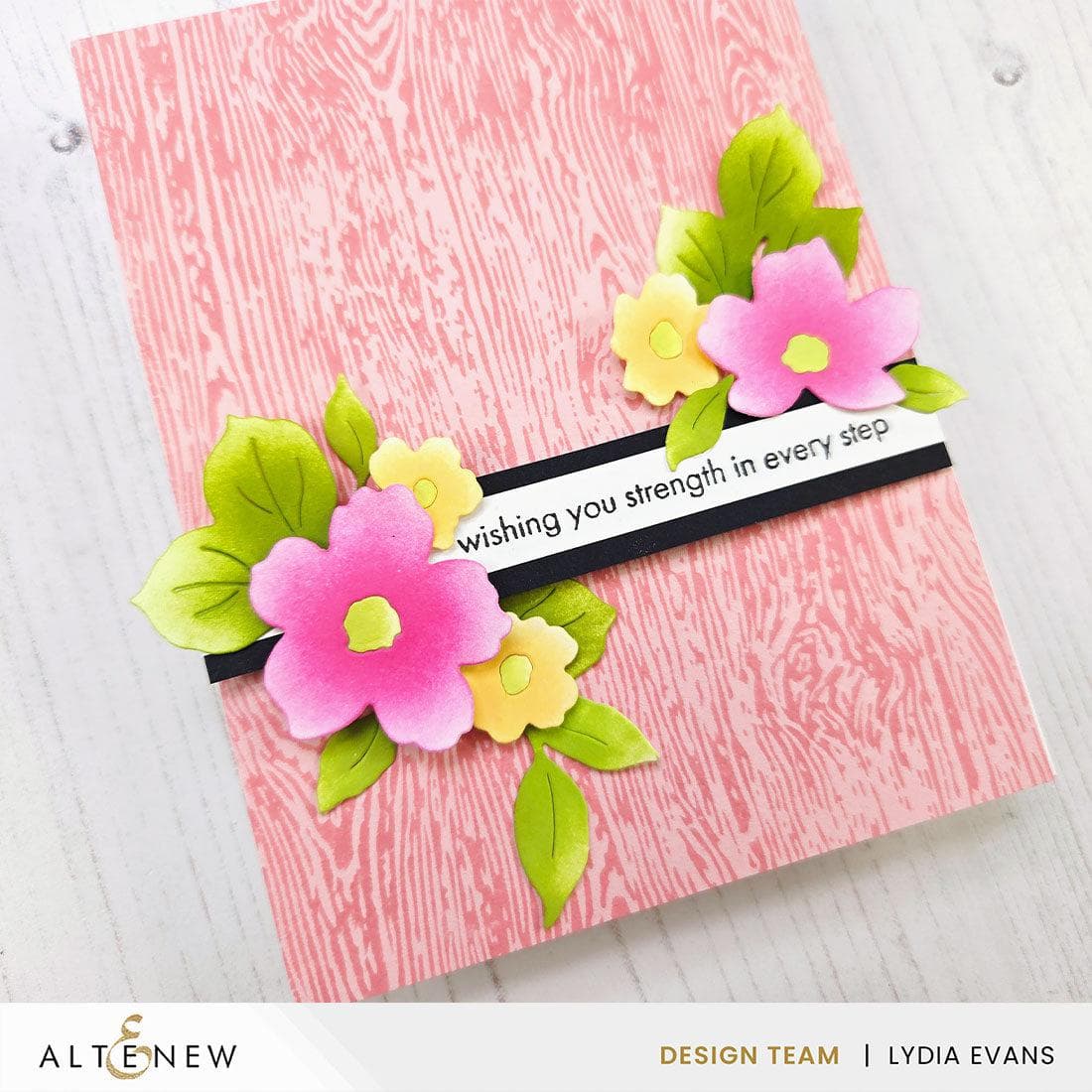 Essential Textures: Fine Woodgrain Press Plates/Foil Plates