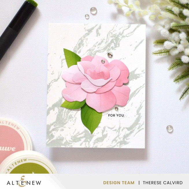 Altenew Gilded Marble Betterpress Plates set of textured metal press plates for crafting and printing projects.